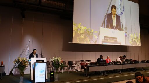 23일(토)부터 27일(수)까지 닷새간 스위스 제네바에서 개최된 '제148차 국제의회연맹(IPU) 총회'에 참석한 