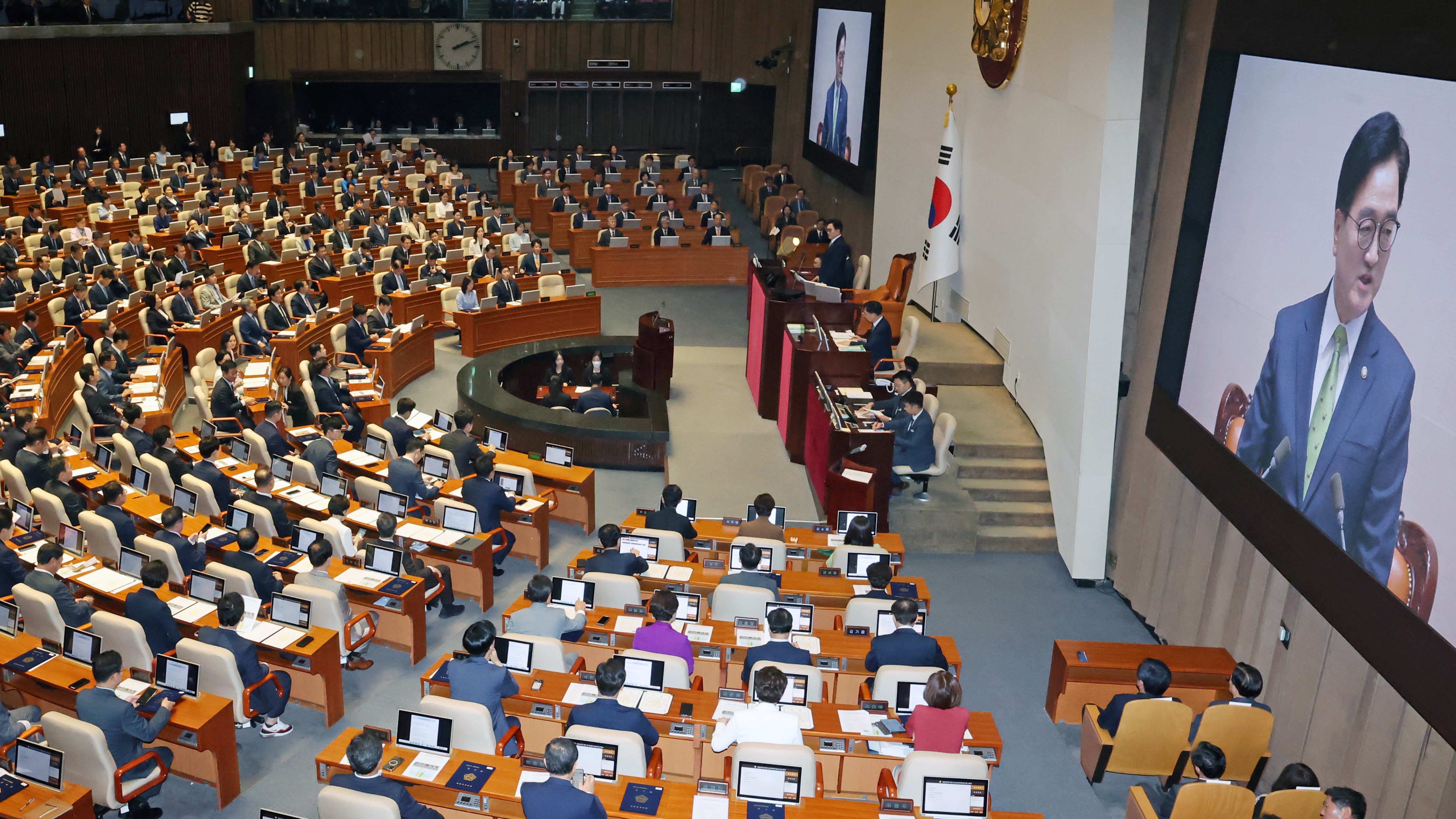 제418회국회(정기회) 제1차 본회의에서 열린 '제22대 국회 개원식'