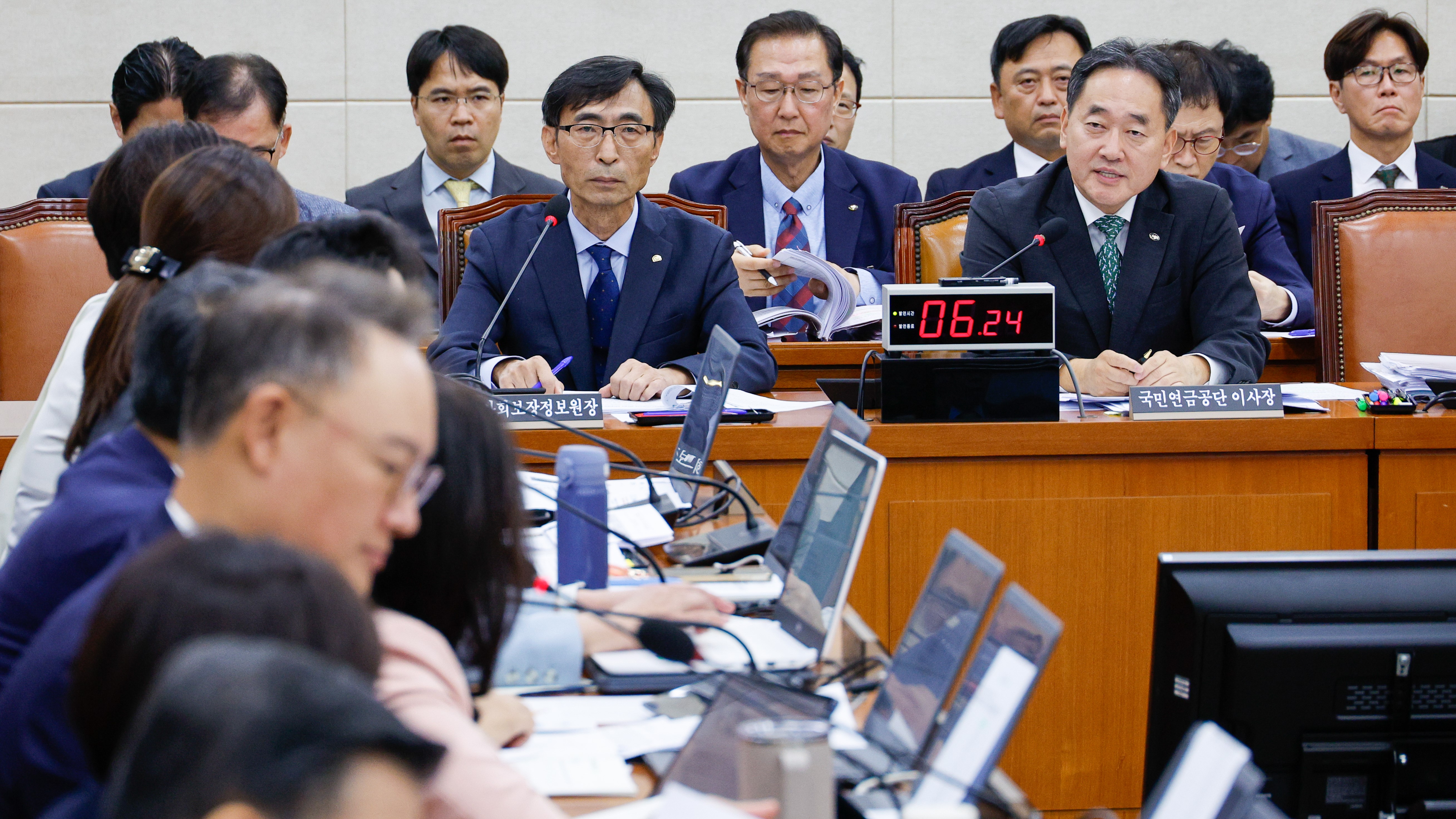 국회 보건복지위원회(위원장 박주민)가 18일(금) 국민연금공단을 대상으로 실시한 국정감사